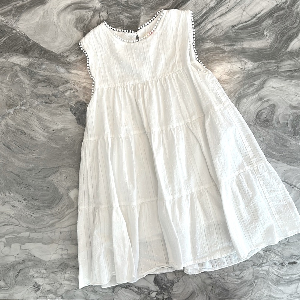 Like new! GB Girls white summer dress